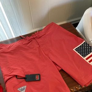 Mens Columbia PFG Shorts 36 waist